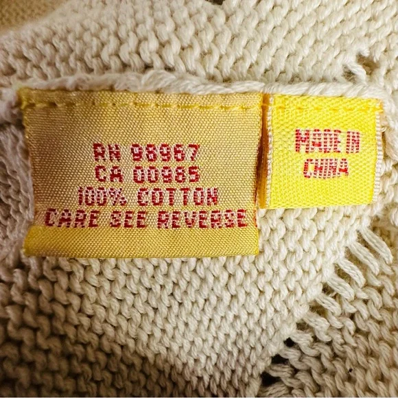 Catherine Malandrino | 3/4 Sleeve Knit V-Neck Pullover Sweater - Size L - Picture 5 of 7